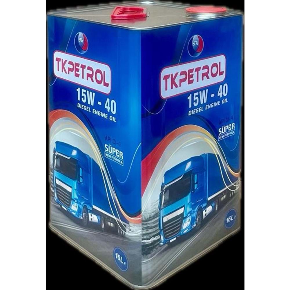 TK PETROL 15W40 MOTOR YAĞI (16 lt)
