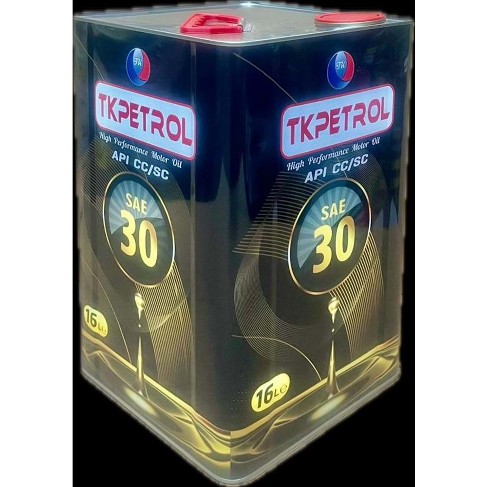 TK PETROL SAE 30 GENEL MAKSATLI YAĞ (16 lt)