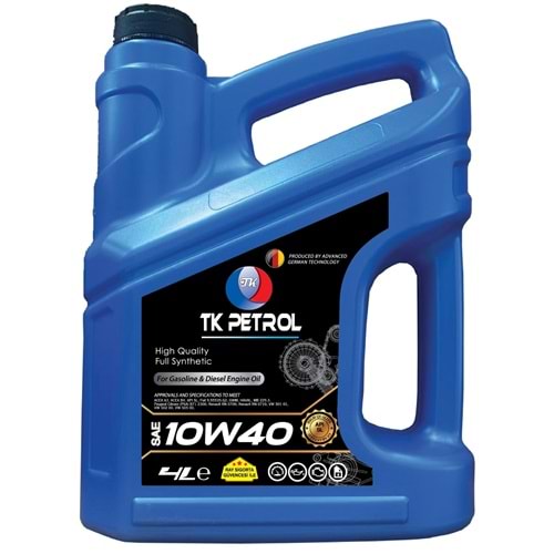 TK PETROL 10W40 MOTOR YAĞI (4 lt)