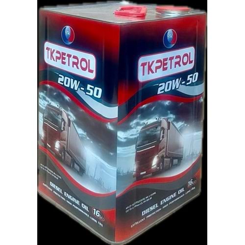 TK PETROL 20W50 MOTOR YAĞI (16 lt)